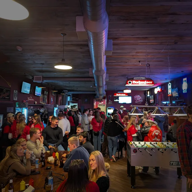 Opening night at the new location
