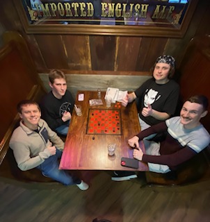 Checkers on the tables!